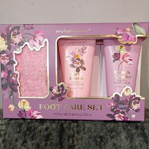 Simple Pleasures, NIB, Foot Care Set, 3 PIECE SET